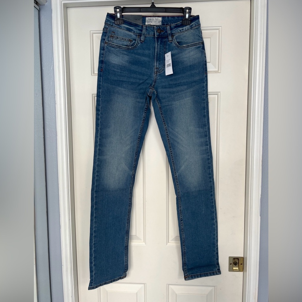 Jachs New‎ York Straight Fit Blue Jeans